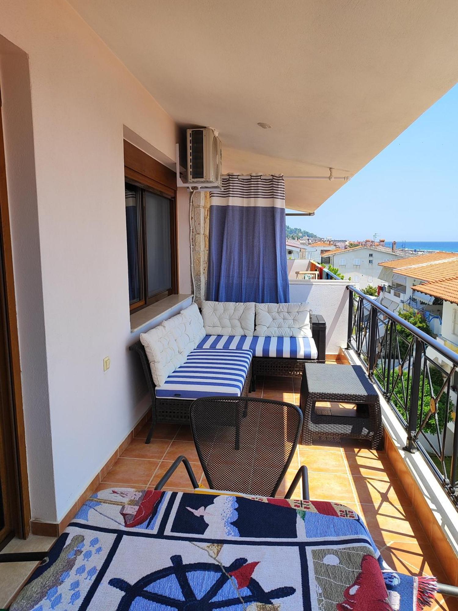 Navy Blue Apartamento Nea Skioni Exterior foto