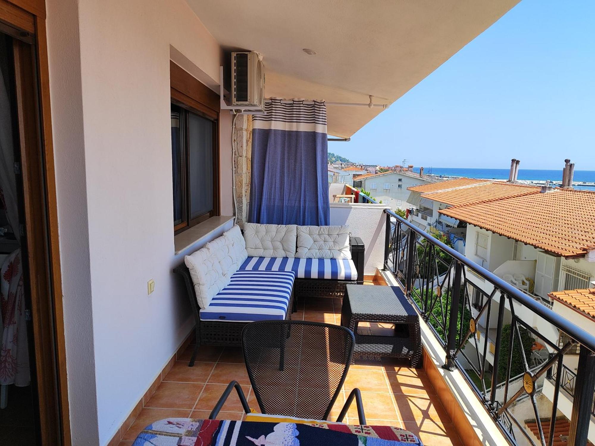 Navy Blue Apartamento Nea Skioni Exterior foto