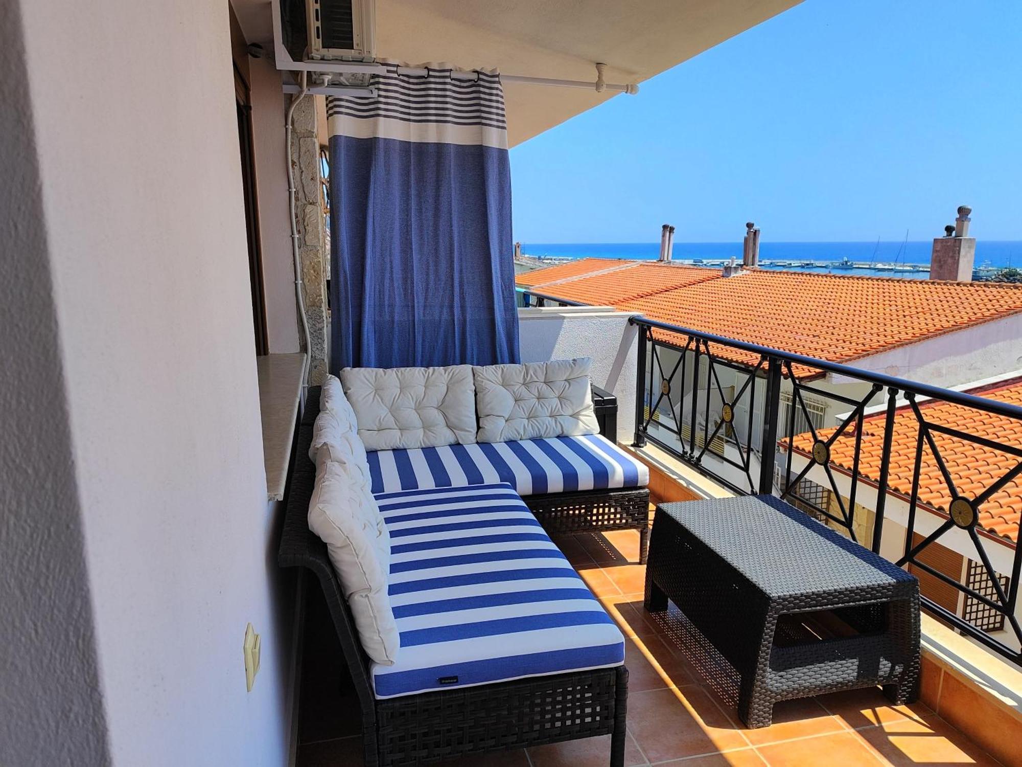 Navy Blue Apartamento Nea Skioni Exterior foto